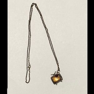 Retro TV Necklace